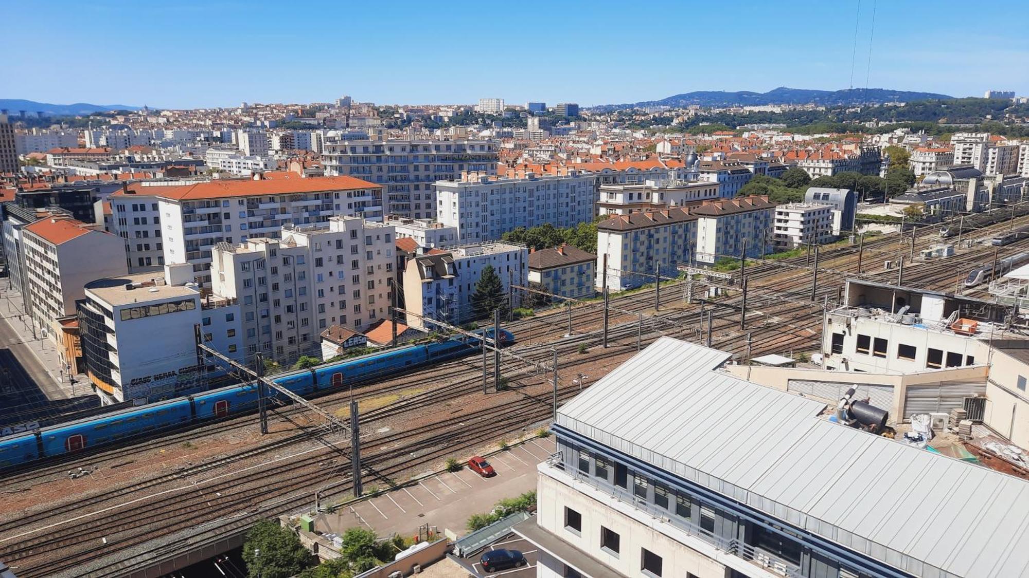 Terrasse De La Gare Appartement Lyon Buitenkant foto